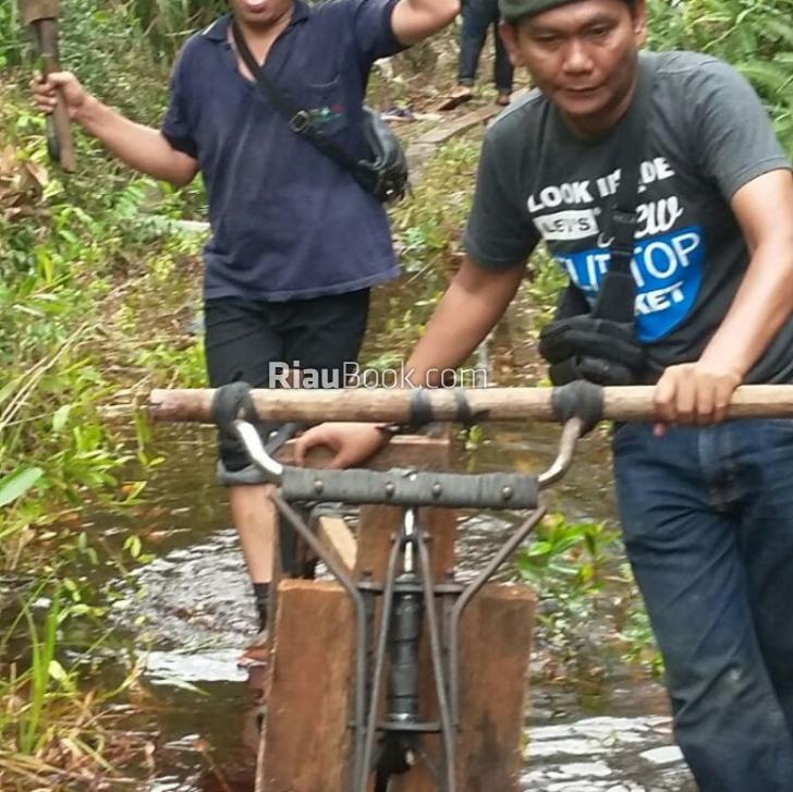 Berani Rambah Hutan Lindung, 'Duo Penebang' Diamankan Polisi di Pelalawan