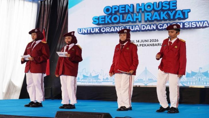 Sekolah Rakyat di Riau Sudah Berjalan, Tampung 225 Siswa