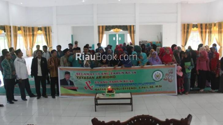 Yayasan Ar-Ridha Bagansiapiapi Peringati Ulang Tahun ke-18