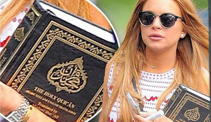 Perdalam Agama Islam, Lindsay Lohan Belajar Baca Al Quran dan Puasa